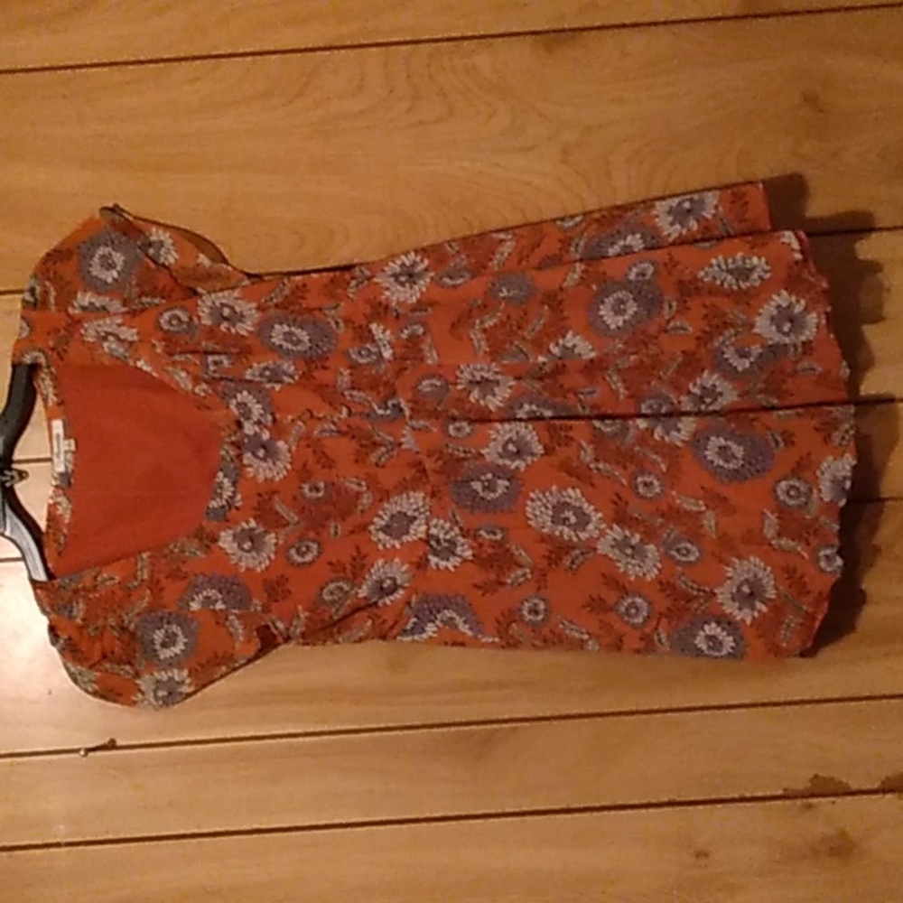 Madewell above knee length floral dress